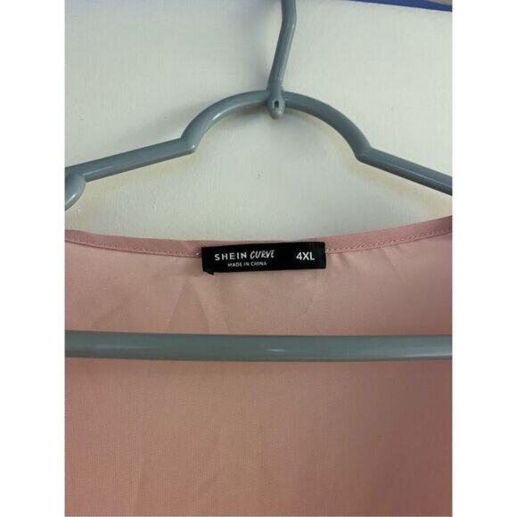 SHEIN sheer pink kimono size 4x - Picture 3 of 3